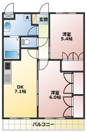 クレストールの間取り画像