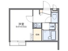 レオパレスコーポOHTAKIの間取り画像