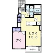 ユニゾン αの間取り画像