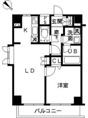 スカイコート富士見台の間取り画像