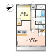 フォーチュンダイスの間取り画像