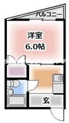 山口ハイツの間取り画像