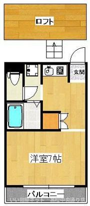 メゾン松島町の間取り画像