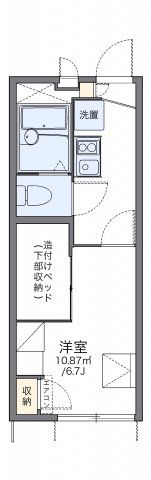 レオパレスサン六甲Aの間取り画像