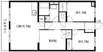 エスペランサAOIの間取り画像