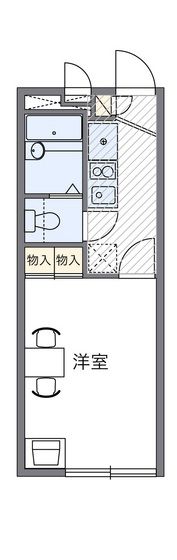 レオパレスJupiterの間取り画像