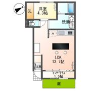 東野川4丁目 アパート新築工事の間取り画像