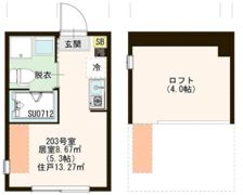 ハーモニーテラス関町北Ⅲの間取り画像