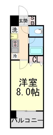 スカイビュー六甲の間取り画像