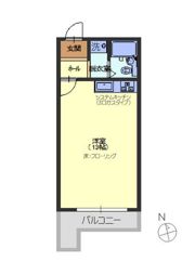 グランドハイツ港南中央の間取り画像