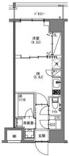 S－RESIDENCE新宿御苑の間取り画像
