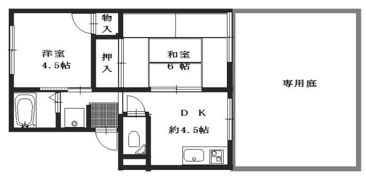 プレジール浜の間取り画像