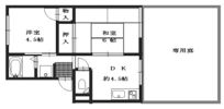 プレジール浜の間取り画像