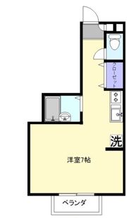 あけぼのコーポの間取り画像