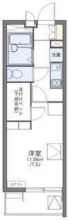 レオパレスディアコートFの間取り画像