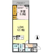 エクセリア蓮根の間取り画像
