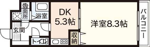 パシフィカコイン通りの間取り画像