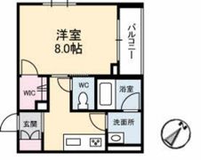 シャルムKの間取り画像