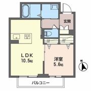 シャーメゾン北の間取り画像