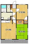 アビタシオン 103号室の間取り画像