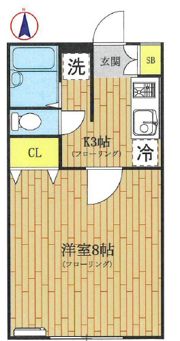 杉並区高井戸東2丁目の間取り画像