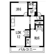パークハイツの間取り画像