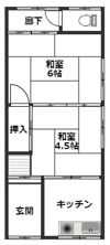 泉南文化の間取り画像