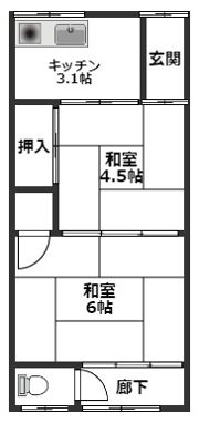 泉南文化の間取り画像