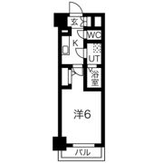 エスリード難波ザ・アークの間取り画像