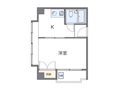 レオパレスエステート千舟の間取り画像