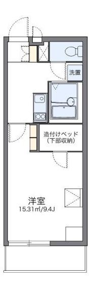 レオパレスマドンナ 2の間取り画像