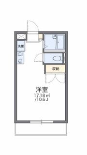 レオパレスウイング近藤の間取り画像