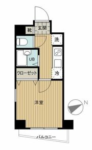 ヴェルト池袋ウエストフォートの間取り画像