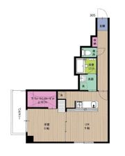 Villa City Sanjyoの間取り画像