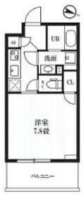 PEAKS神田の間取り画像
