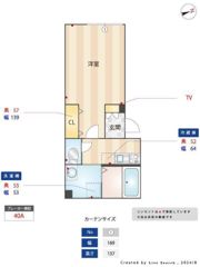 エステル堀切（旧リリオコート堀切菖蒲園）の間取り画像
