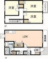 アンソレイエⅡの間取り画像