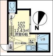 ユナイト衣笠ルッティーの間取り画像