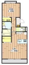カリスリーブラの間取り画像