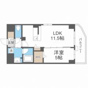 ルアナ北梅田の間取り画像