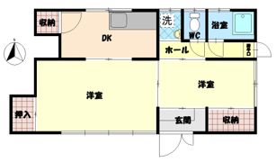 コーポ林第3荘の間取り画像