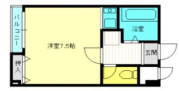 CALME栄町の間取り画像