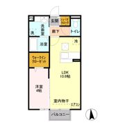サンクテュエール Ⅱの間取り画像