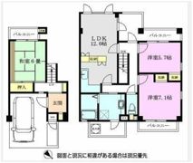 あさかヴィレッジ スクエア棟の間取り画像