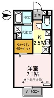 ヴァレンティの間取り画像