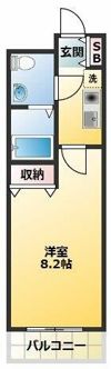 らふぃね壱番館の間取り画像