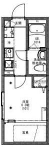 KEIAI RESIDENCE 清瀬Ⅲの間取り画像