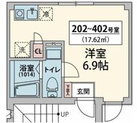 シェルブルー大井町の間取り画像