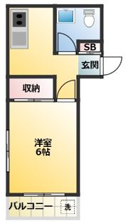 ビジョンコーポの間取り画像
