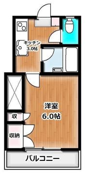 シャンテクレール吉祥寺の間取り画像